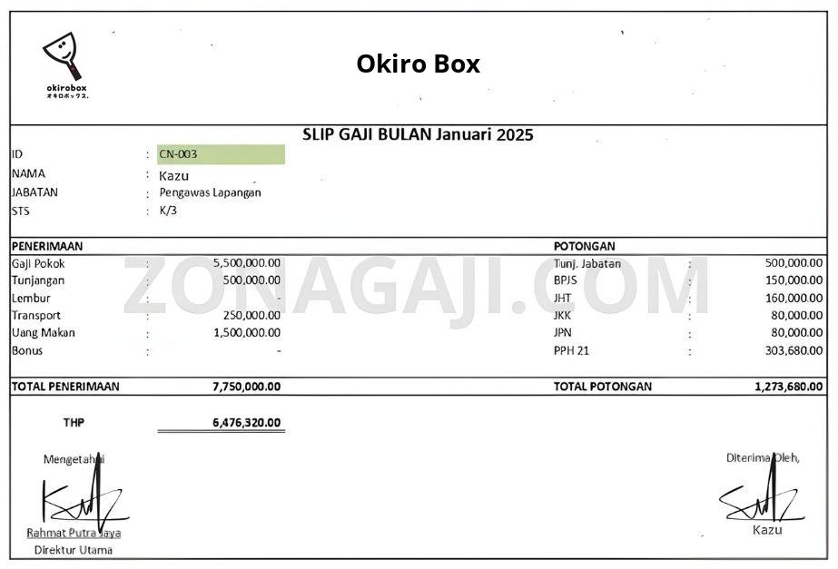 Gaji Okiro Box