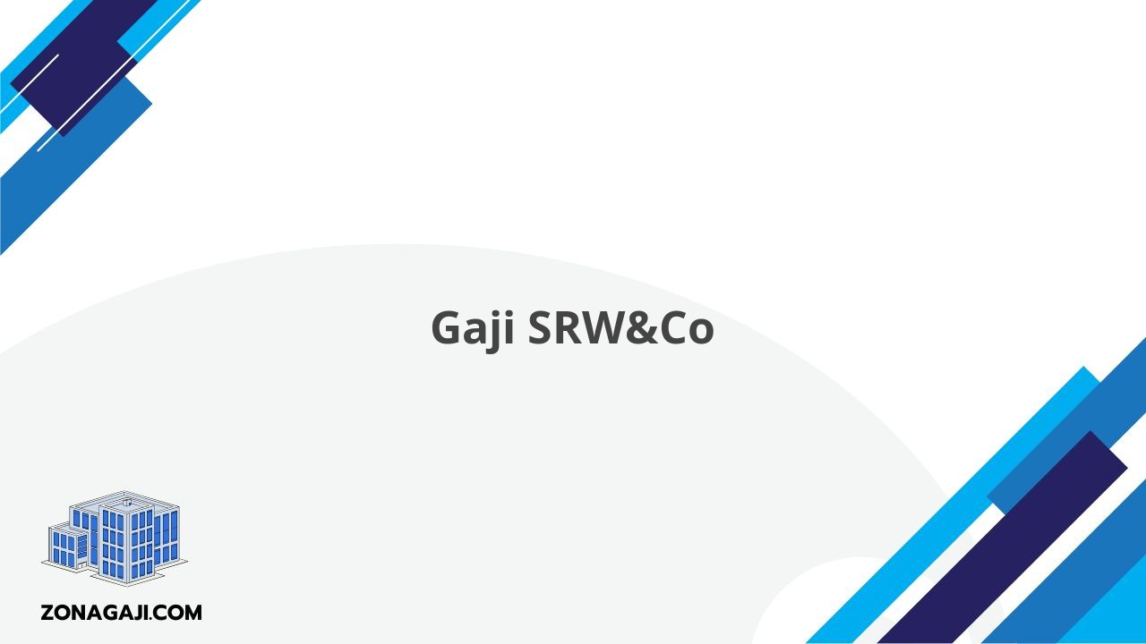 Gaji SRW&Co